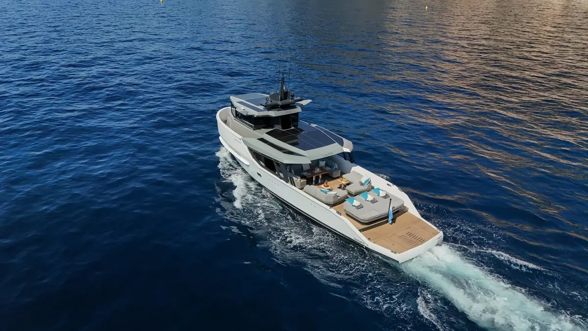 Arcadia Sherpa 60, aft deck — Monaco Lux Yachts, Monaco. Arcadia Sherpa 60 — 18.7m