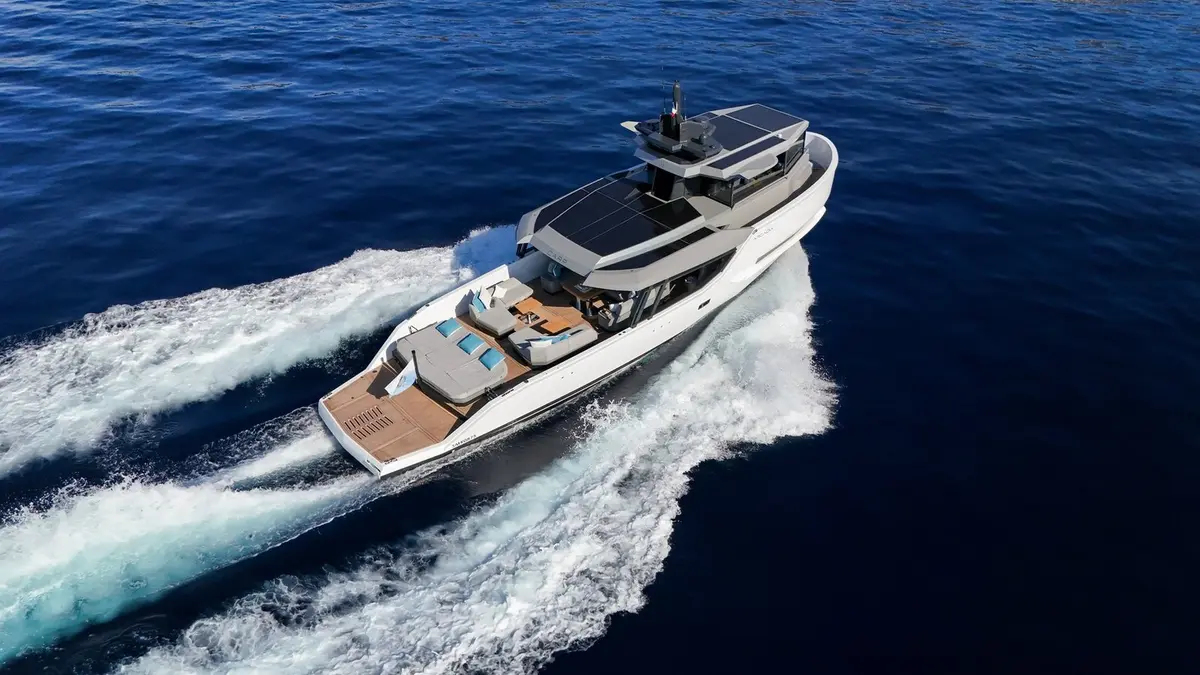 Arcadia Sherpa 60, salon — Monaco Lux Yachts, Monaco. Arcadia Sherpa 60 — 18.7m