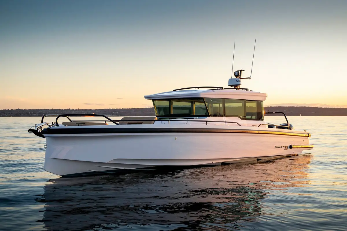Axopar 37, внешний вид — Monaco Lux Yachts, Монако. Axopar 37 — 11.5m