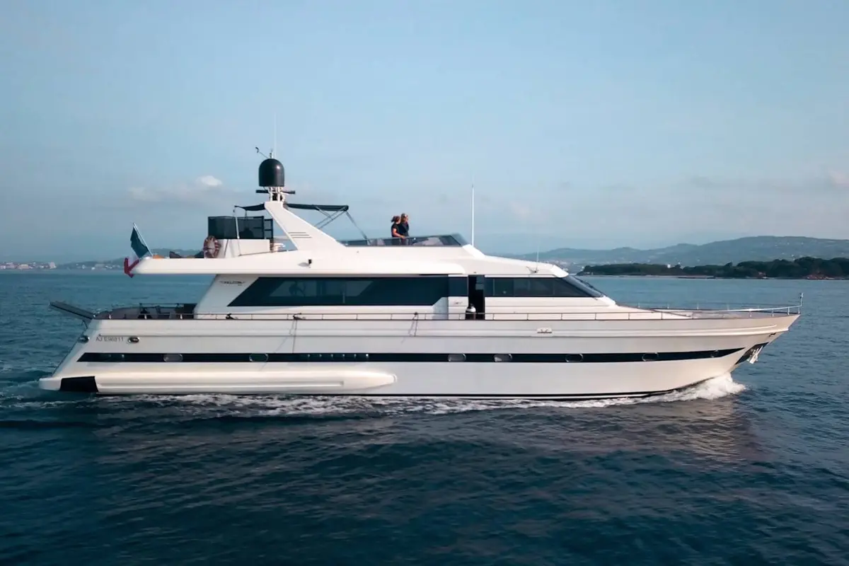 Falcon 80S, exterior — Monaco Lux Yachts, Monaco. Falcon 80S — 24m