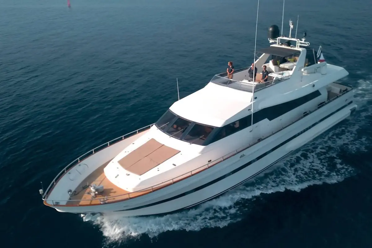 Falcon 80S, main deck — Monaco Lux Yachts, Monaco. Falcon 80S — 24m