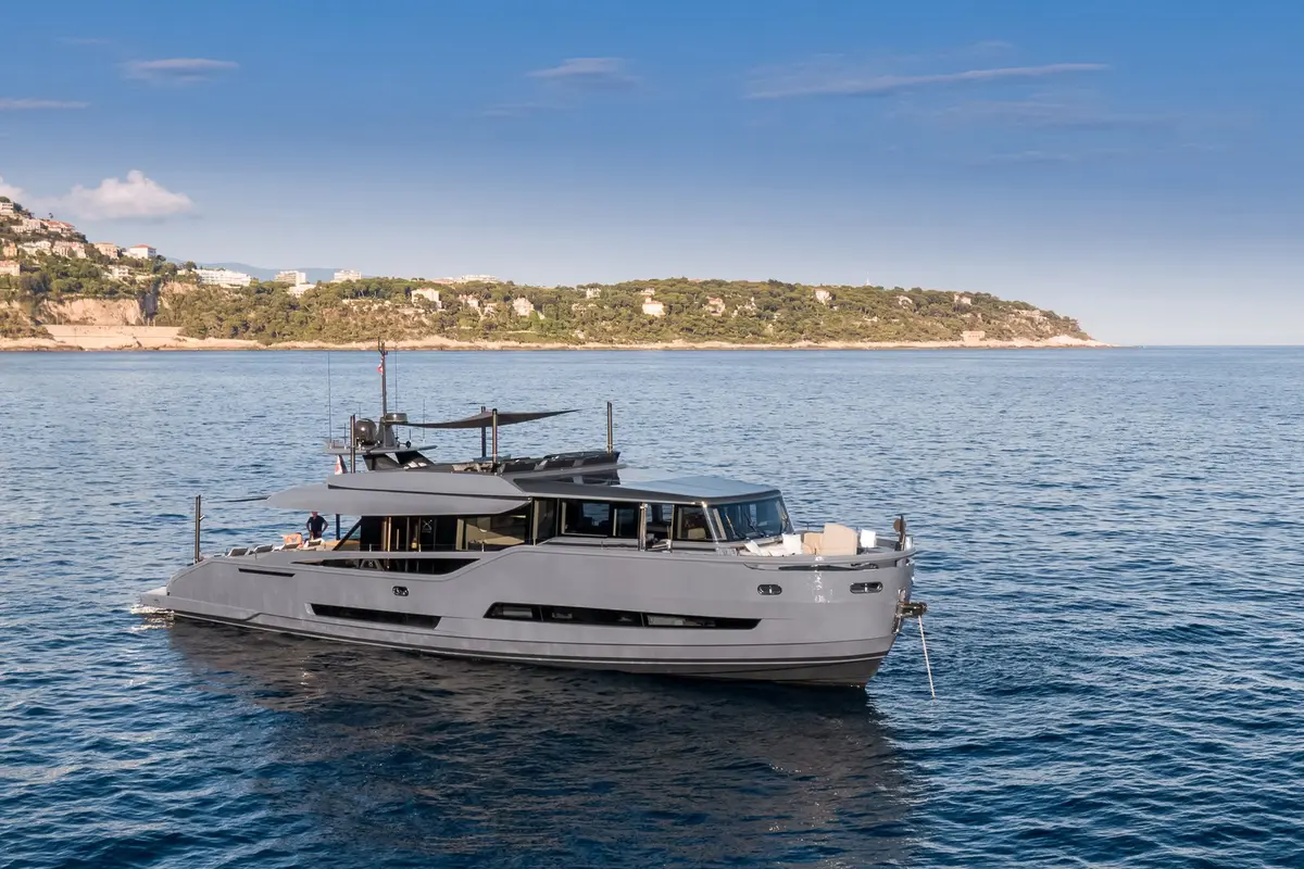 Extra 86, exterior — Monaco Lux Yachts, Monaco. Extra 86 — 26m
