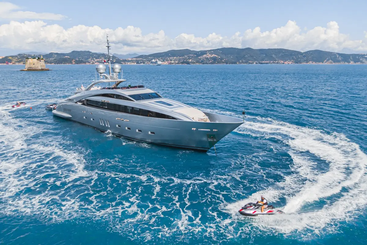 Silver Wind, exterior — Monaco Lux Yachts, Monaco. Silver Wind — 44m