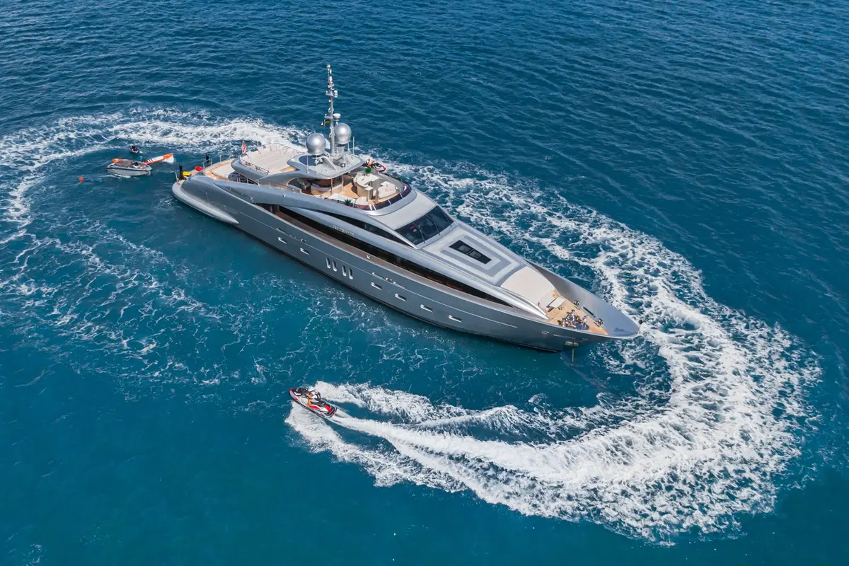 Silver Wind, main deck — Monaco Lux Yachts, Monaco. Silver Wind — 44m