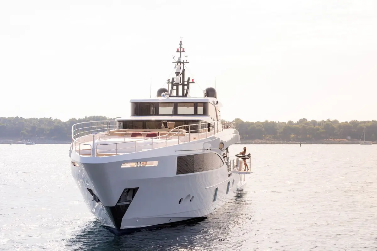 Majesty 100, exterior — Monaco Lux Yachts, Monaco. Majesty 100 — 32m