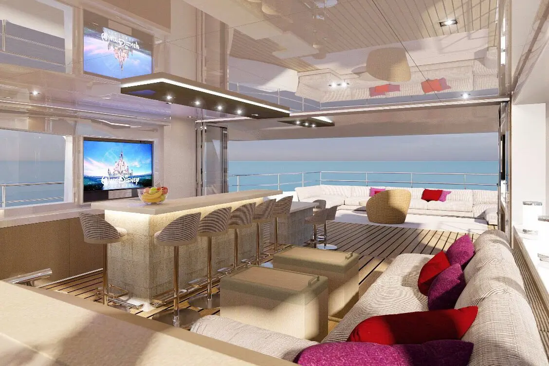 Majesty 100, master cabin — Monaco Lux Yachts, Monaco. Majesty 100 — 32m