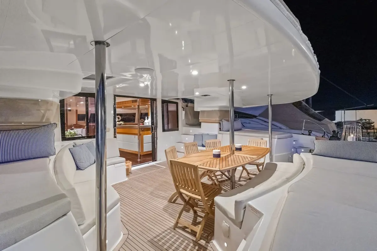 Moby-Dick, flybridge — Monaco Lux Yachts, Monaco. Moby-Dick — 20m