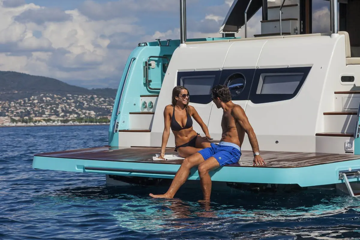 Navetta 58, salon — Monaco Lux Yachts, Monaco. Navetta 58 — 17m