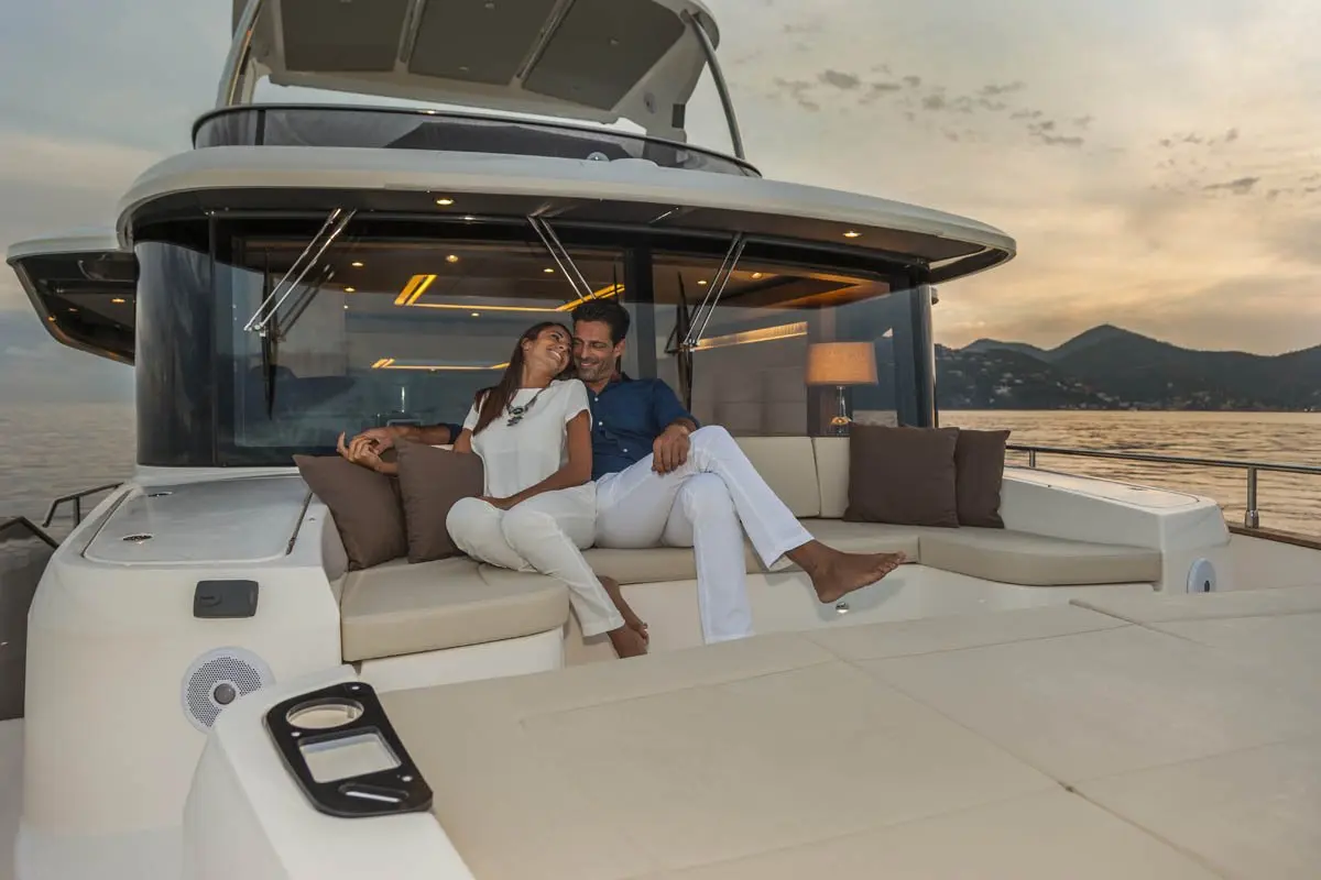 Navetta 58, flybridge — Monaco Lux Yachts, Monaco. Navetta 58 — 17m