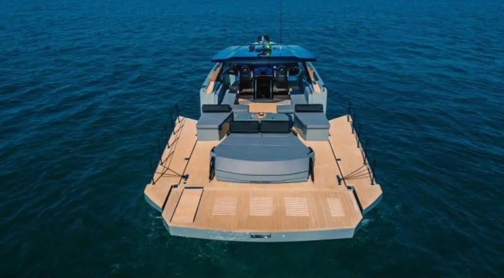 Okean 55, aft deck — Monaco Lux Yachts, Monaco. Okean 55 — 16m