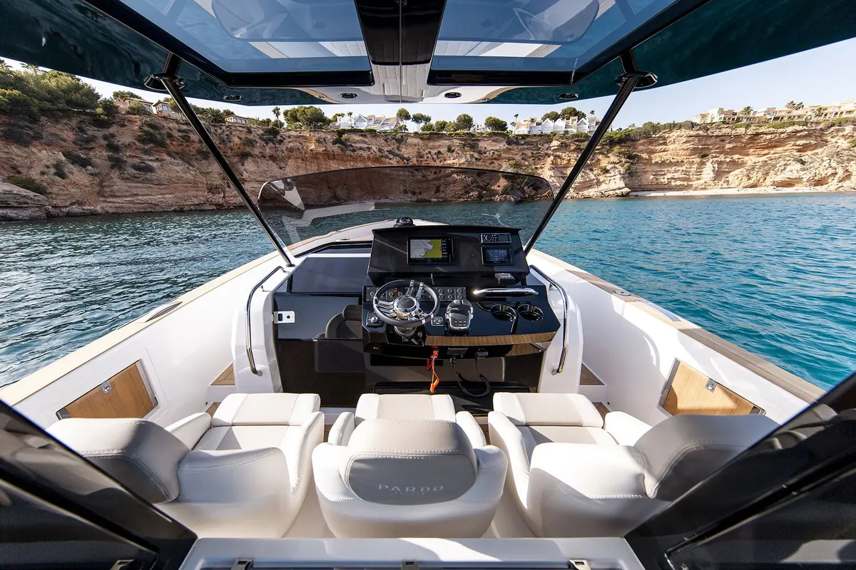 Pardo 38, main deck — Monaco Lux Yachts, Monaco. Pardo 38 — 11.56m