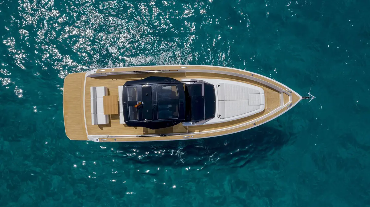 Pardo 38, aft deck — Monaco Lux Yachts, Monaco. Pardo 38 — 11.56m