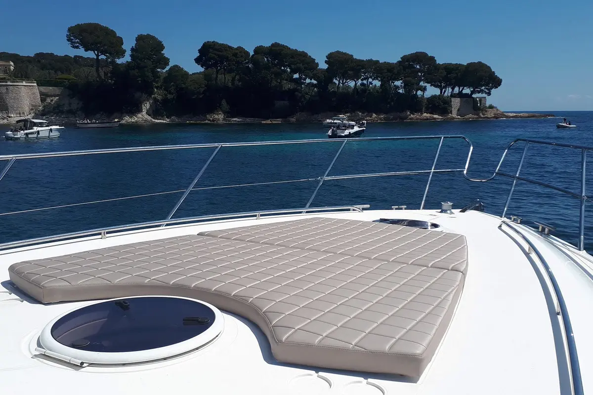 Princess 50, aft deck — Monaco Lux Yachts, Monaco. Princess 50 — 15.5m
