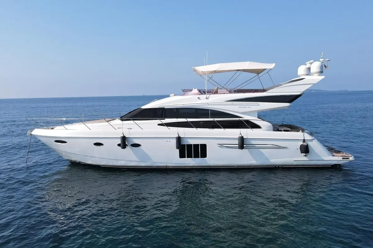 Princess 64 Fly, внешний вид — Monaco Lux Yachts, Монако. Princess 64 Fly — 20m