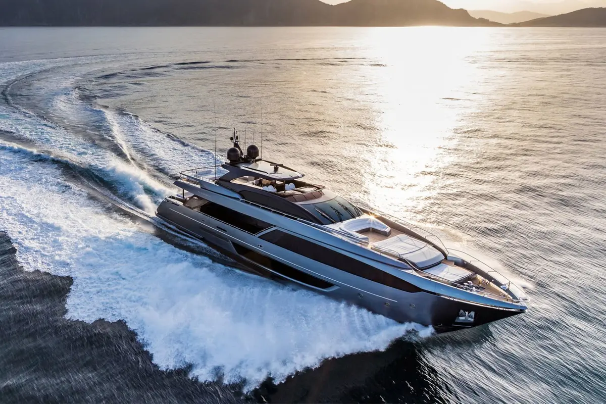Riva 110, main deck — Monaco Lux Yachts, Monaco. Riva 110 — 33m