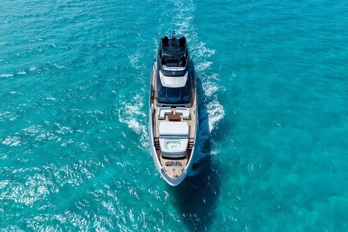 Riva 130, aft deck — Monaco Lux Yachts, Monaco. Riva 130 — 40m
