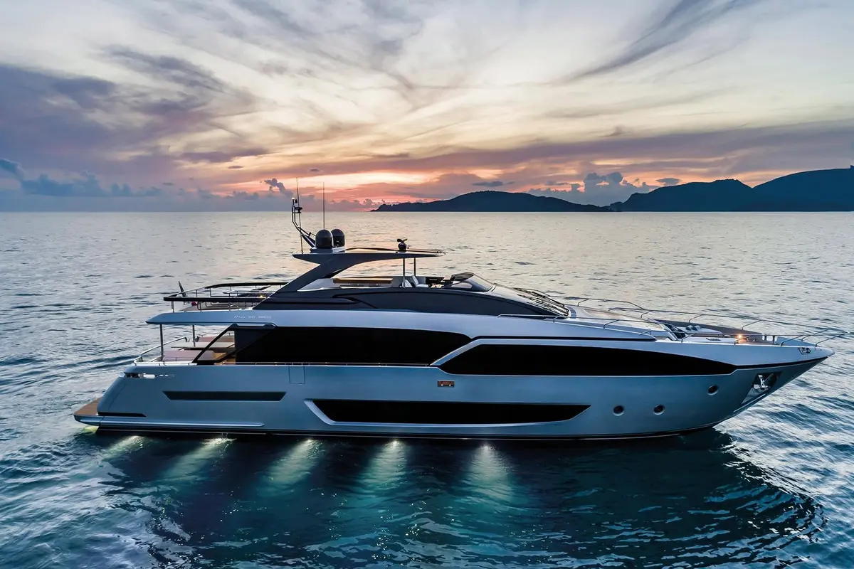 Riva 90, main deck — Monaco Lux Yachts, Monaco. Riva 90 — 28.5m