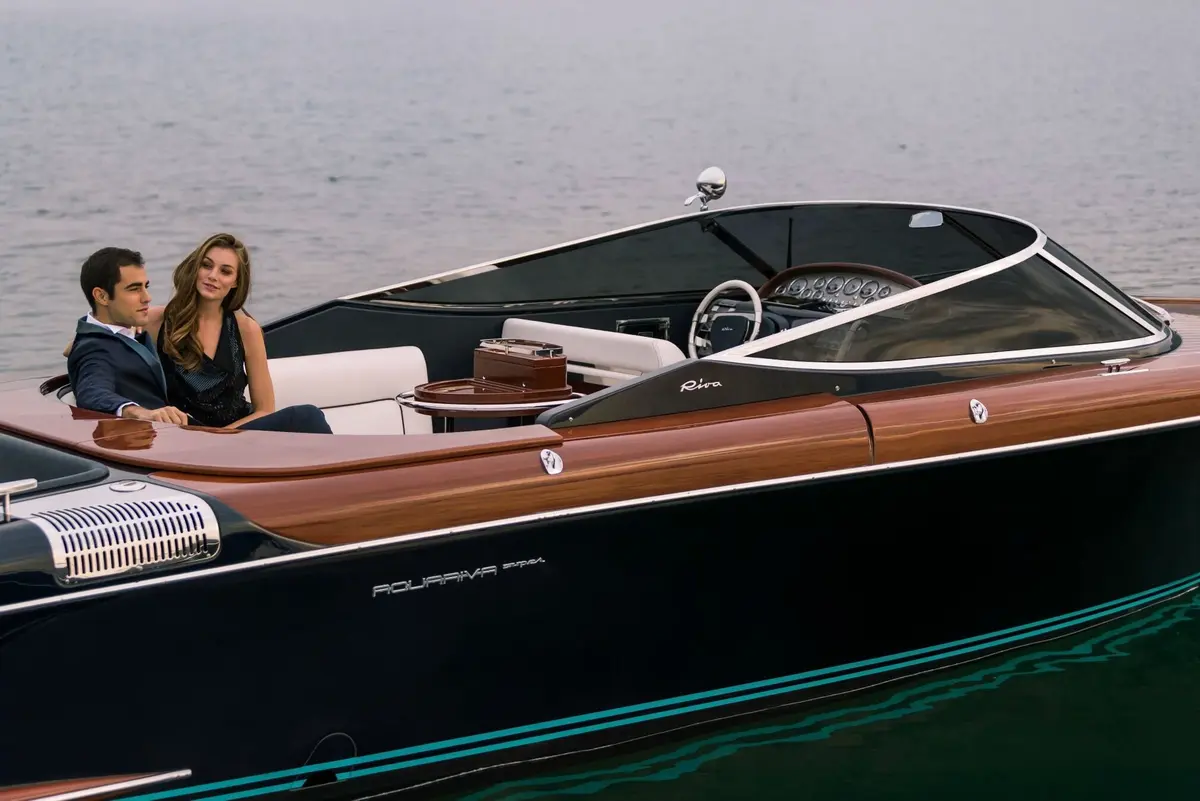 Riva Aquariva, main deck — Monaco Lux Yachts, Monaco. Riva Aquariva — 10m