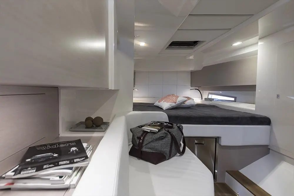 Sacs 47, master cabin — Monaco Lux Yachts, Monaco. Sacs 47 — 14m