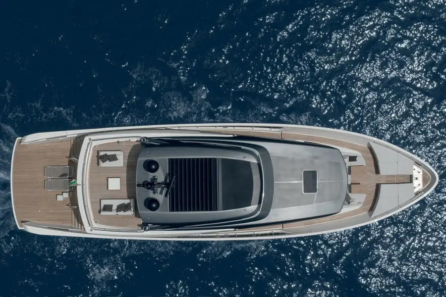 Sanlorenzo 112, main deck — Monaco Lux Yachts, Monaco. Sanlorenzo 112 — 34m