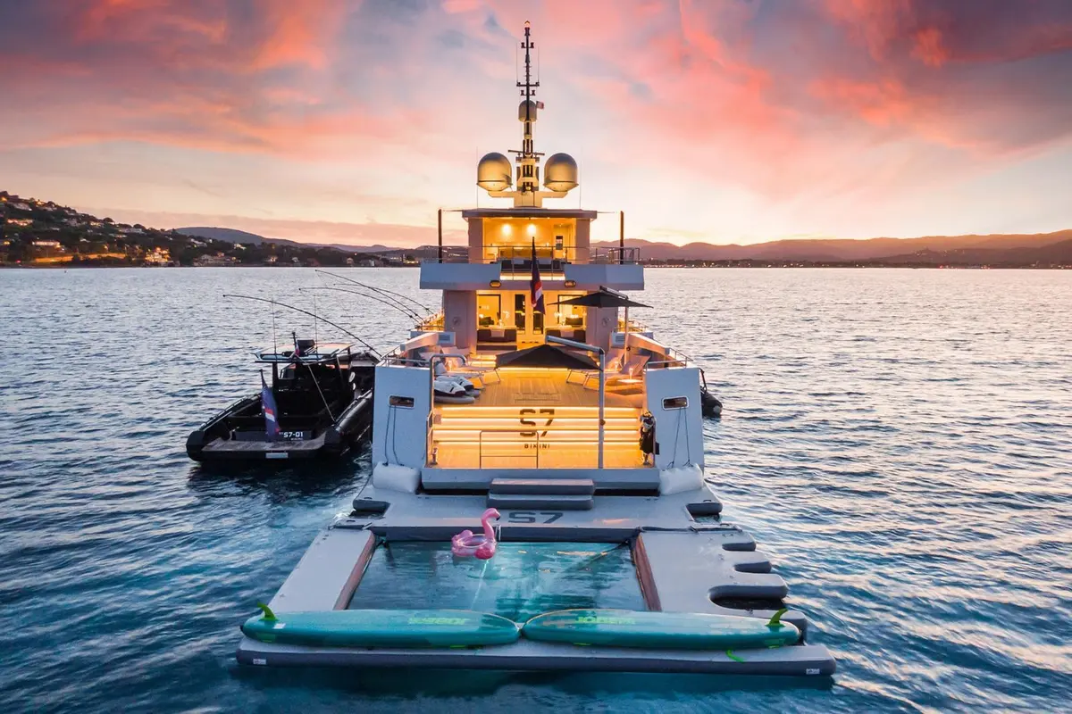 Tansu 40m, aft deck — Monaco Lux Yachts, Monaco. Tansu 40m — 40m