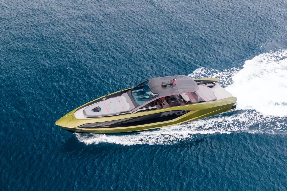 Lamborghini 63, внешний вид — Monaco Lux Yachts, Монако. Lamborghini 63 — 20m