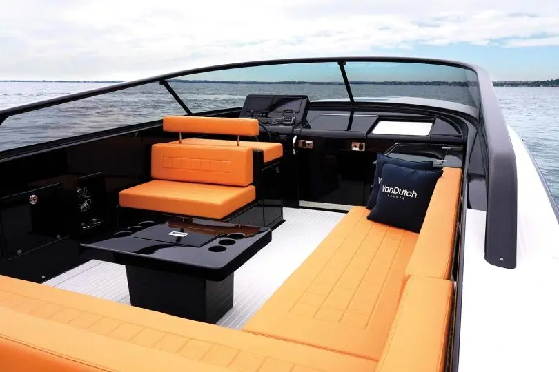 VanDutch 40, master cabin — Monaco Lux Yachts, Monaco. VanDutch 40 — 12m
