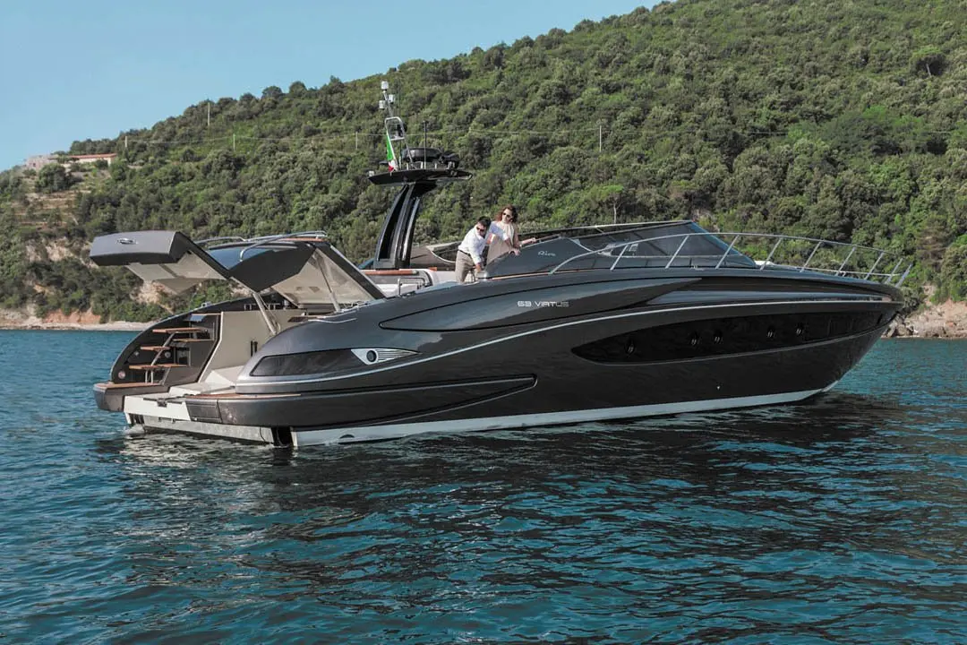 Virtus 63, aft deck — Monaco Lux Yachts, Monaco. Virtus 63 — 19m